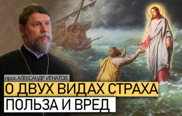 О двух видах страха. Польза и вред. 