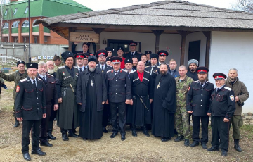 В гостях храма Рождества Христова новый атаман ЕРКО