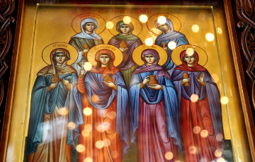 Престольный праздник в честь святых Жен Мироносиц