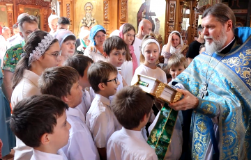 Молебен на начало учебного года