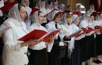 Завершились церковно-певческие и регентские курсы при храме Рождества Христова.