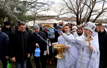 Праздник Крещения Господня в храме Рождества Христова