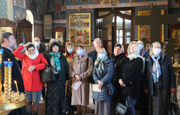 В храме Рождества Христова прошла экскурсия.