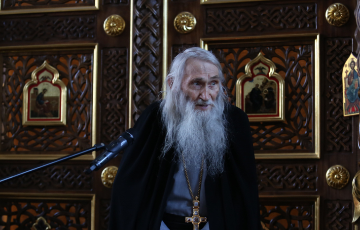 Храм Рождества Христова посетил схиархимандрит Илий