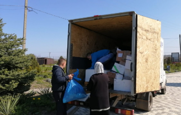 Отправлена благотворительная помощь в ст.Архангельскую