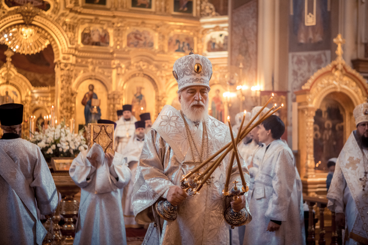 Панихида по митр Исидору6